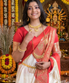 White Banarasi Silk Saree | Ethnic Wear for Women