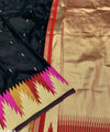 Black Banarasi Silk Saree | Bridal & Festive Wear