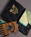 Black Banarasi Silk Saree | Ethnic Wear for Women
