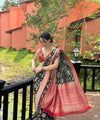 Black Banarasi Silk Saree | Ethnic Wear for Women