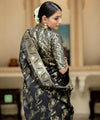 Black Banarasi Silk Saree | Ethnic Wear for Women
