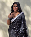 Black Banarasi Silk Saree | Ethnic Wear for Women
