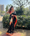 Black Banarasi Silk Saree | Ethnic Wear for Women