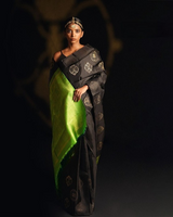 Black Banarasi Silk Saree | Festival & Ceremony Wear