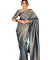 Black Banarasi Silk Saree | Festival & Ceremony Wear