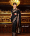 Black Banarasi Silk Saree | Festival & Ceremony Wear