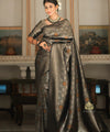 Black Banarasi Silk Saree | Festival & Ceremony Wear