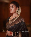 Black Banarasi Silk Saree | Festival & Ceremony Wear