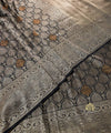 Black Banarasi Silk Saree | Festival & Ceremony Wear