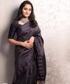 Black Banarasi Silk Saree | Festival & Ceremony Wear