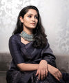Black Banarasi Silk Saree | Festival & Ceremony Wear