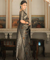 Black Banarasi Silk Saree | Festival & Ceremony Wear