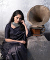 Black Banarasi Silk Saree | Festival & Ceremony Wear