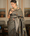 Black Banarasi Silk Saree | Festival & Ceremony Wear