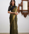 Black Banarasi Silk Saree | Festive & Party Wear