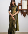 Black Banarasi Silk Saree | Festive & Party Wear