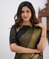 Black Banarasi Silk Saree | Festive & Party Wear