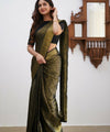 Black Banarasi Silk Saree | Festive & Party Wear