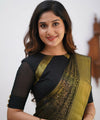 Black Banarasi Silk Saree | Festive & Party Wear