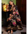 Black Banarasi Silk Saree | Festive & Party Wear