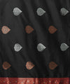 Black Banarasi Silk Saree | Traditional Wedding Wear