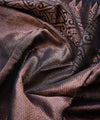 Black Banarasi Silk Saree | Traditional Zari Weave