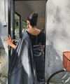 Black Banarasi Silk Saree | Traditional Zari Weave