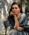 Black Banarasi Silk Saree | Traditional Zari Weave