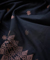 Black Banarasi Silk Saree | Traditional Zari Weave
