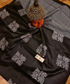 Black Banarasi Silk Saree | Wedding & Festive Wear