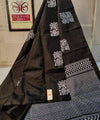 Black Banarasi Silk Saree | Wedding & Festive Wear