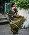Black Banarasi Silk Saree | Wedding & Festive Wear
