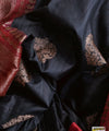 Black Banarasi Silk Saree | Wedding & Reception Wear