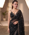 Black Bollywood Designer Saree | Party & Festive Wear