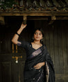 Black Cotton Saree | Daily & Festive Wear