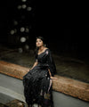 Black Cotton Saree | Daily & Festive Wear