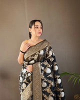 Black Cotton Saree | Everyday Ethnic Wear
