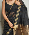 Black Cotton Saree | Everyday Ethnic Wear