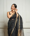 Black Cotton Saree | Everyday Ethnic Wear