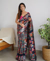 Black Cotton Saree | Festival & Ceremony Wear