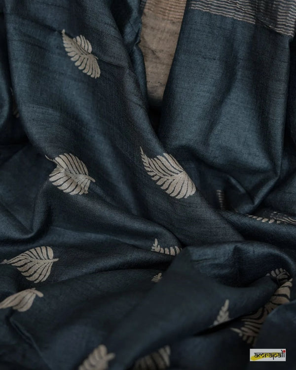 Black Cotton Saree | Festival & Ceremony Wear