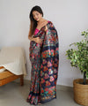 Black Cotton Saree | Festival & Ceremony Wear