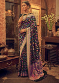 Black Cotton Saree | Festive & Party Wear