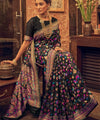 Black Cotton Saree | Festive & Party Wear