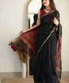 Black Cotton Saree | Festive & Party Wear