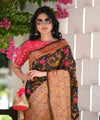 Black Cotton Saree | Office & Casual Wear