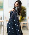 Black Cotton Saree | Traditional Handloom Wear