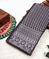 Black Kanjivaram Silk Saree | Bridal & Festive Wear