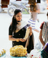 Black Kanjivaram Silk Saree | Ethnic Wear for Women