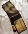 Black Kanjivaram Silk Saree | Traditional Wedding Wear